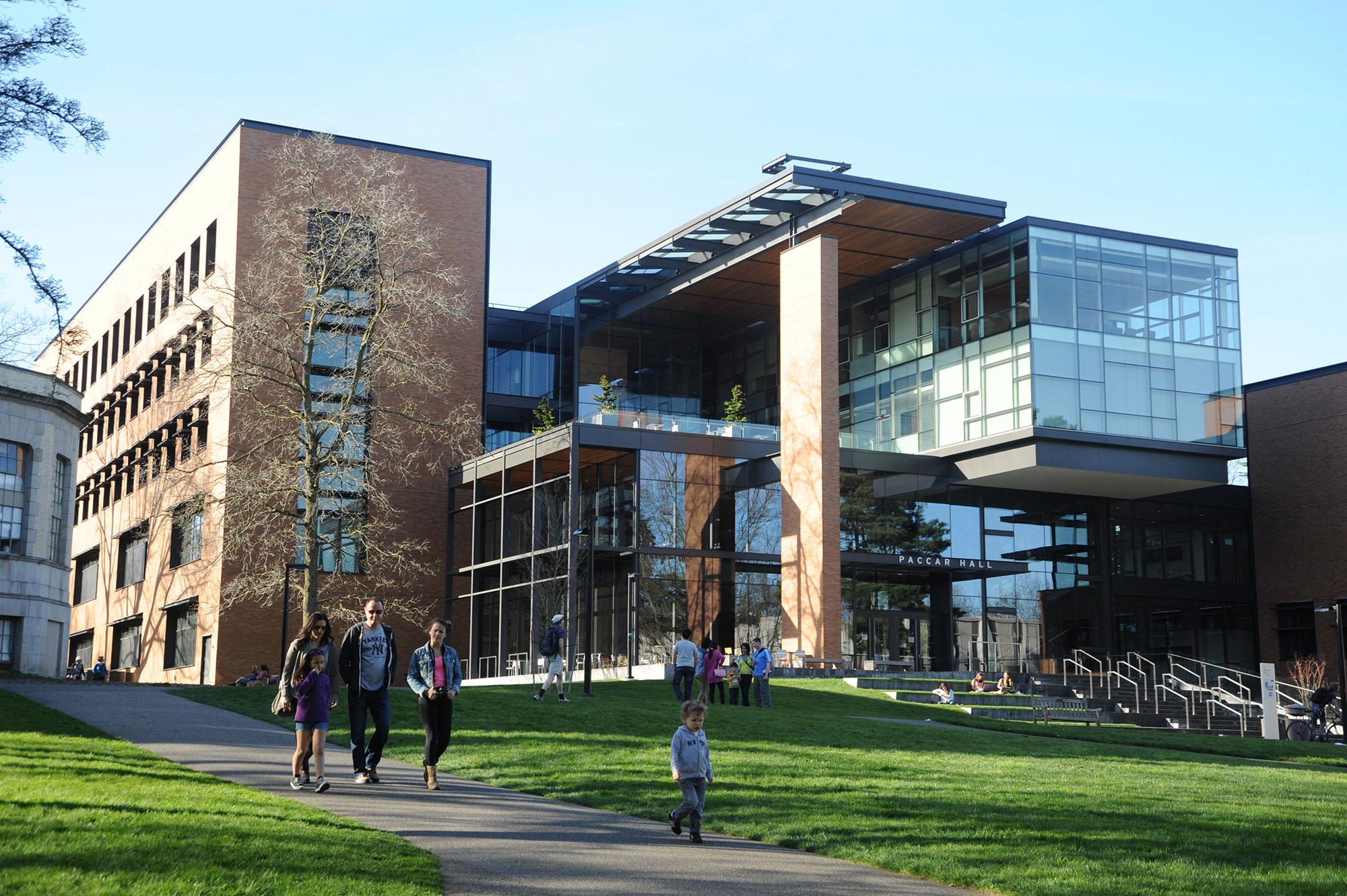 Paccar Hall outside view