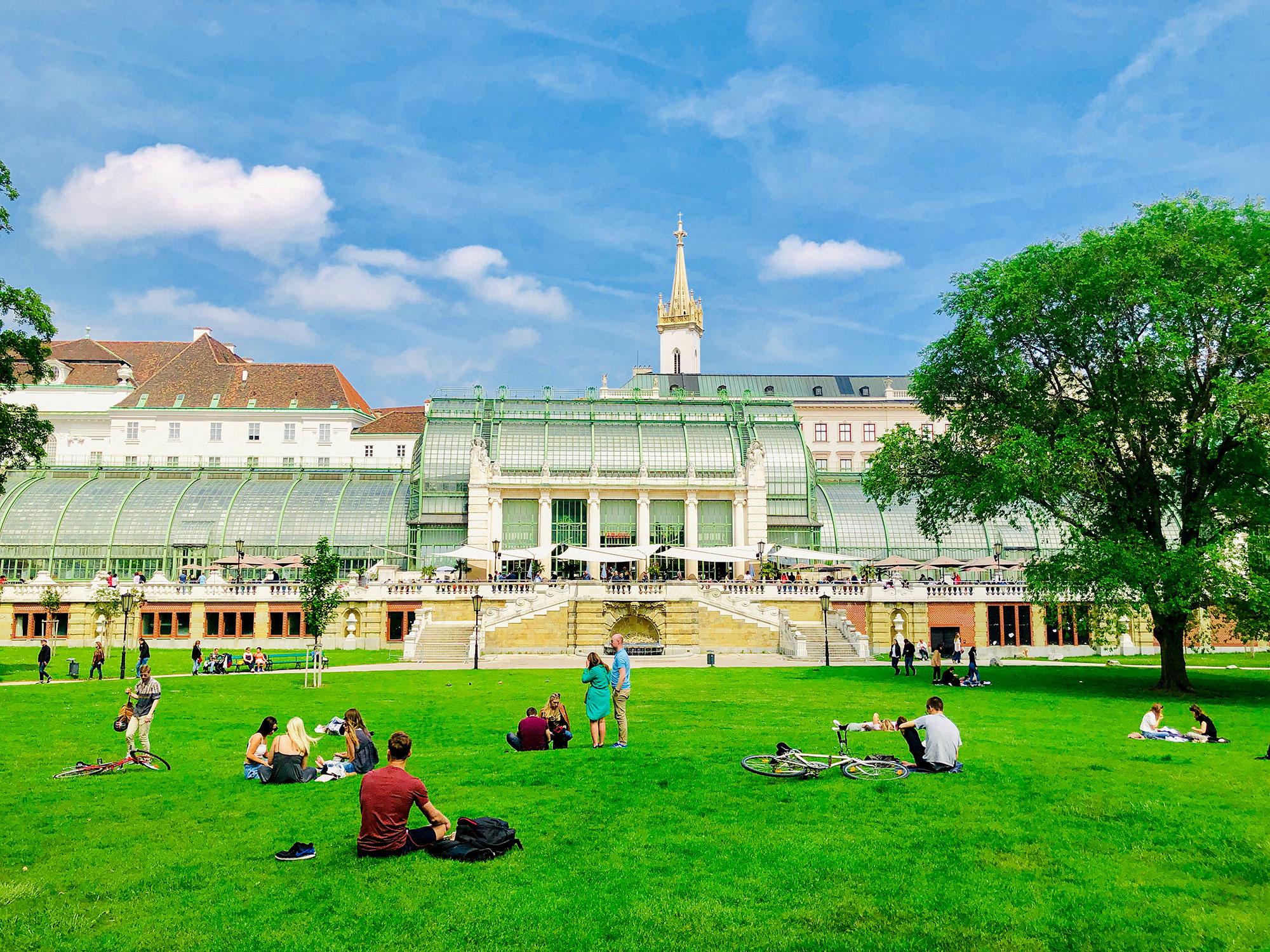 A campus building using smart solutions